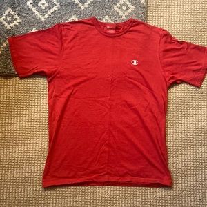 Champion Reverse Weave Red Tee